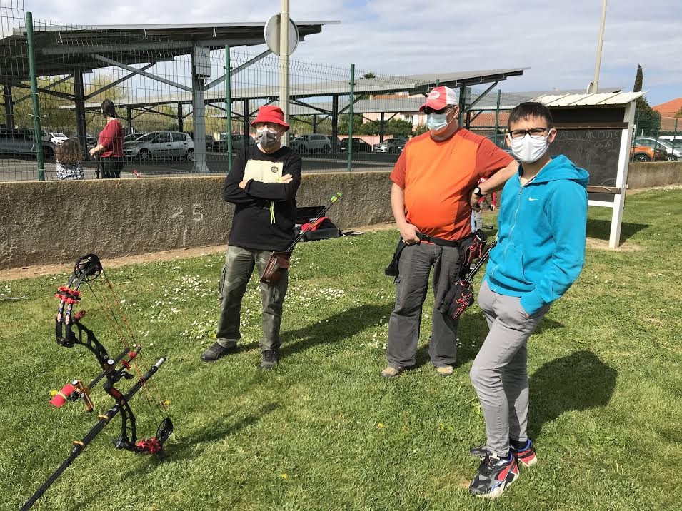 Luc D, Papet et Maxime O.