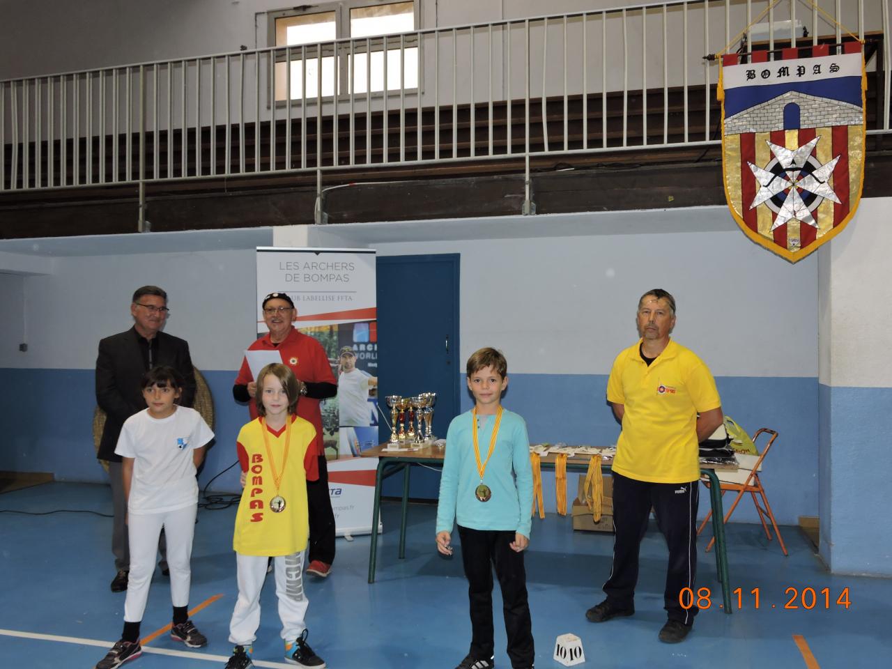 Podium des poussins 2