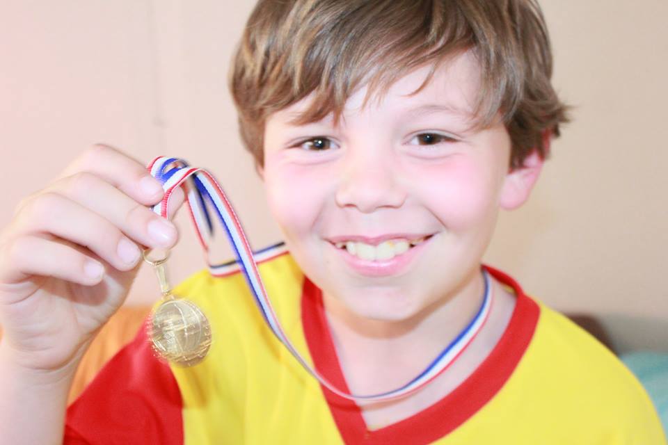 Matéo au Challenge Départemental Jeunes Llupia (30/05/15)