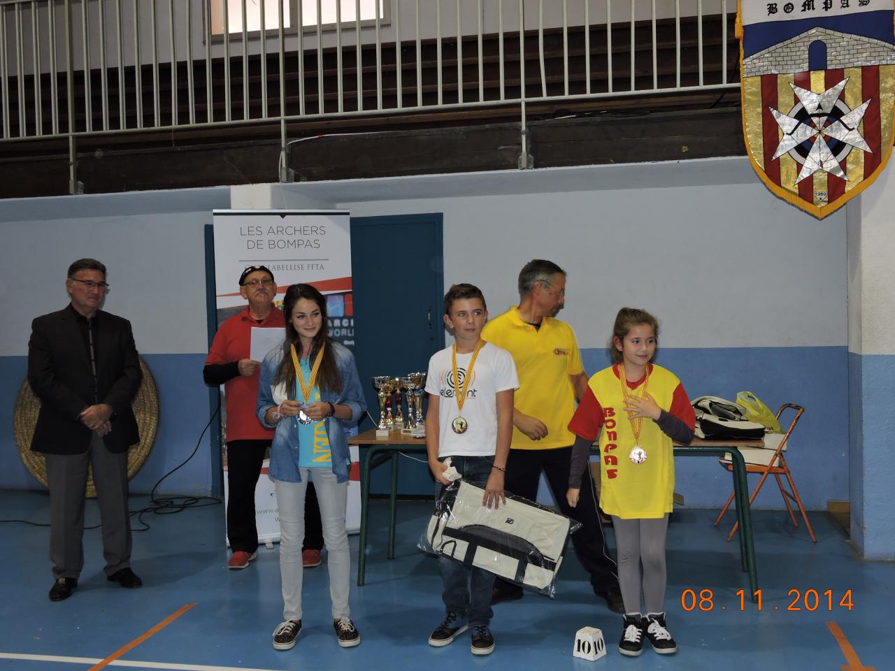 Podium des Niveaux 3