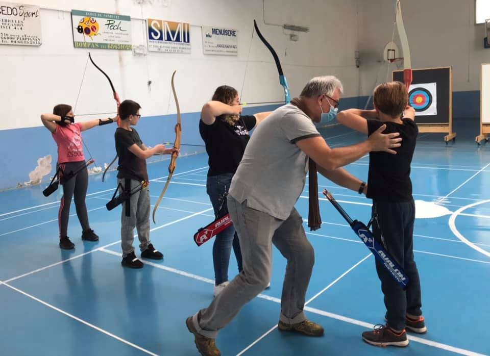 Luc en plein travail...