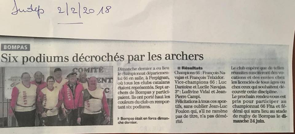 Chpt 66 salle à Perpignan (28/01/18).