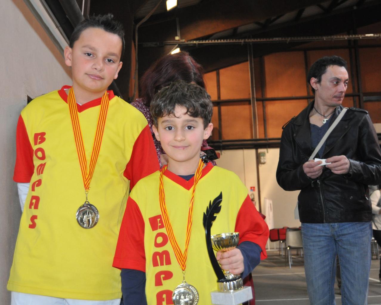 Enzo et Matthias: 2 graines de champion !!!! (8/03/14)