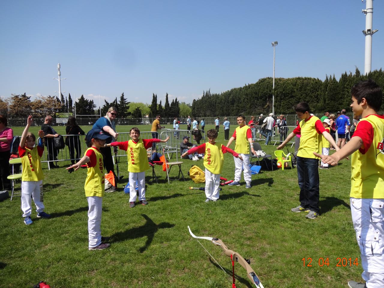 Il faut bien s'échauffer...