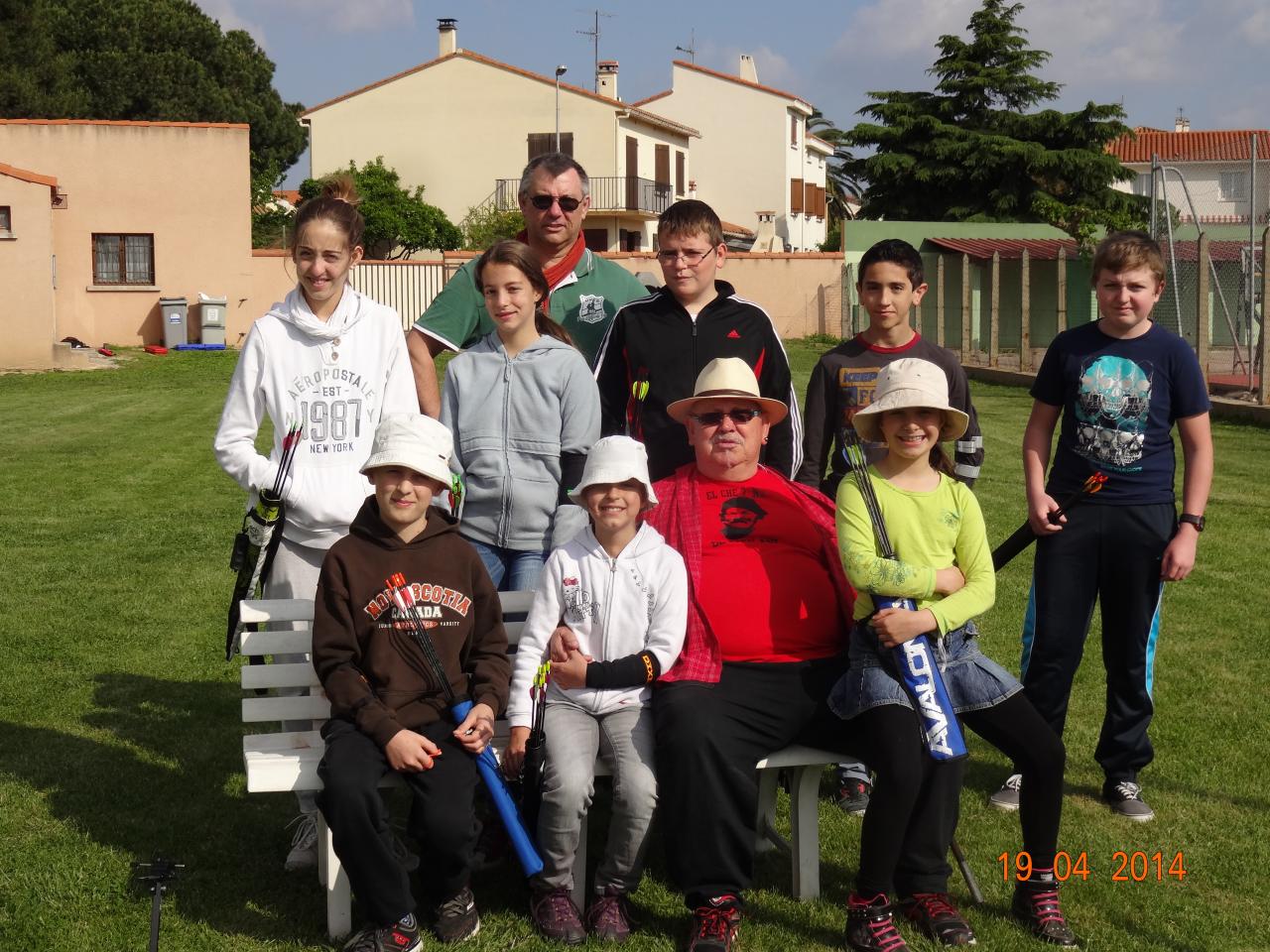 Enfin dehors...... avec le soleil !