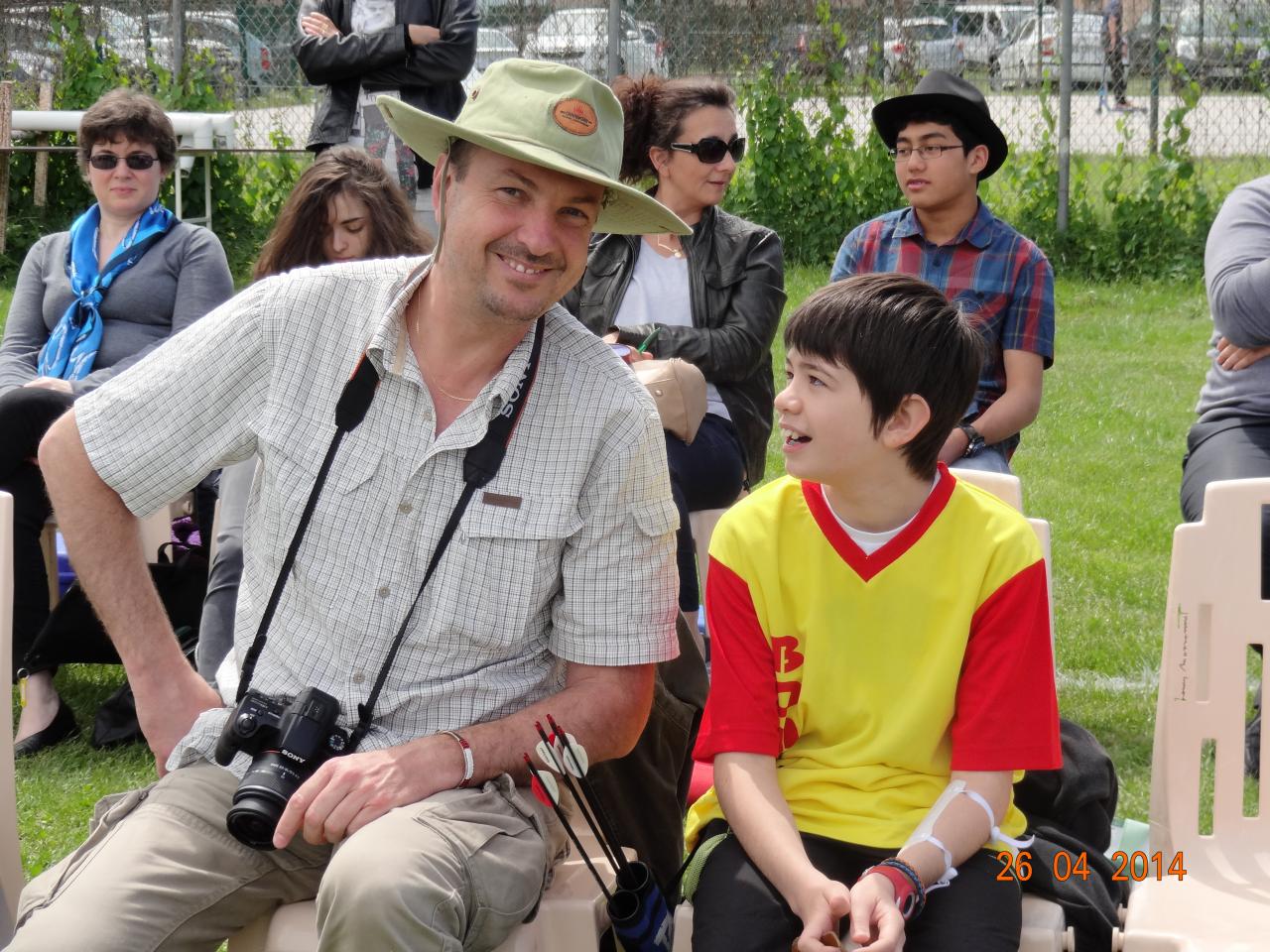 Axel à son 1er concours (26/04/14)