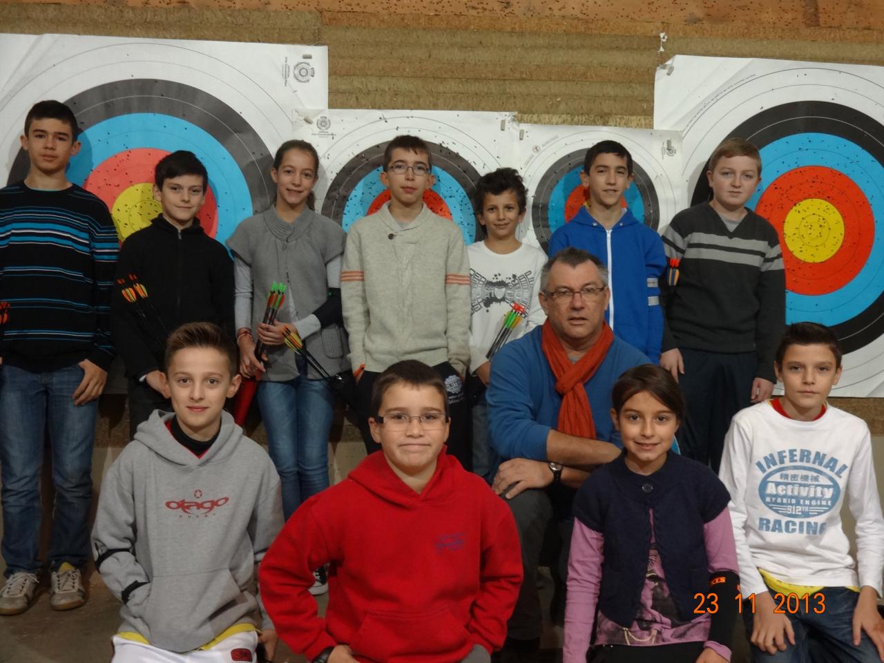 les motivés !!!! malgré le froid... (nov 13)